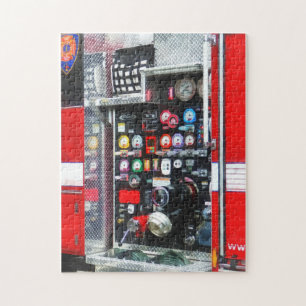 Colorful Gauges on Fire Truck Jigsaw Puzzle
