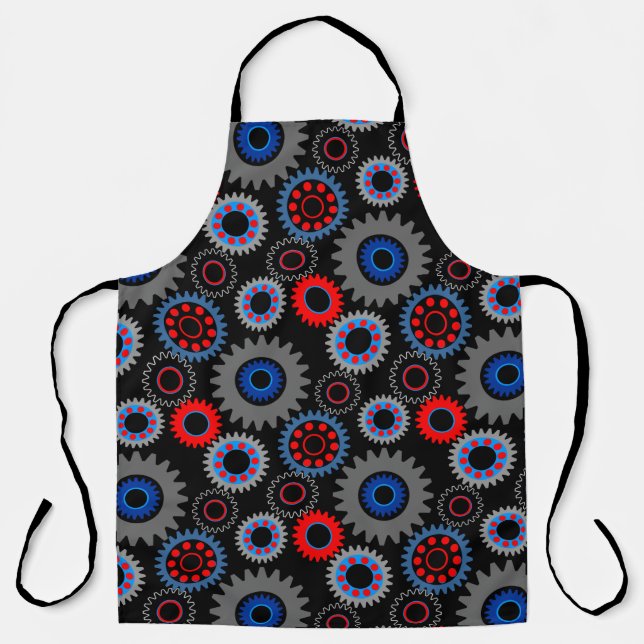 Colorful Gears Apron (Front)