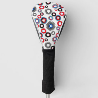 Colorful Gears Golf Head Cover