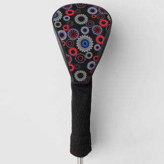 Colorful Gears Golf Head Cover