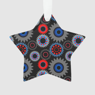 Colorful Gears Ornament