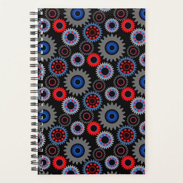 Colorful Gears Planner (Front)