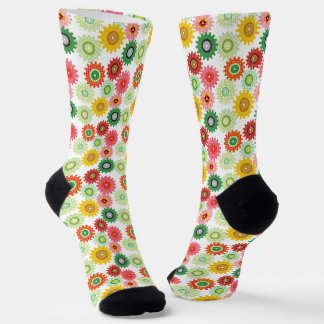 Colorful Gears Socks