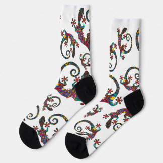 Colorful Gecko Socks