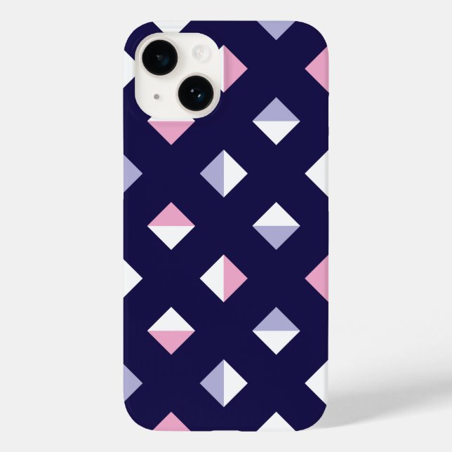 Colorful Gem Seamless Pattern Case-Mate iPhone Case (Back)