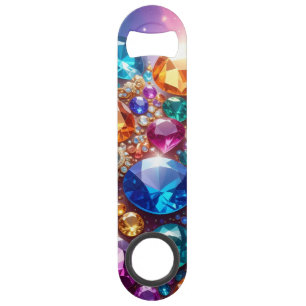 Colorful Gems & Jewels Bar Key