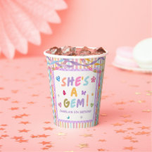 Colorful Gemstone Girl Birthday Party