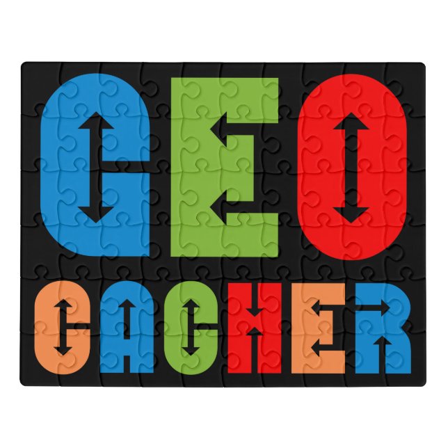 Colorful Geocacher Arrows Jigsaw Puzzle (Puzzle Horizontal)