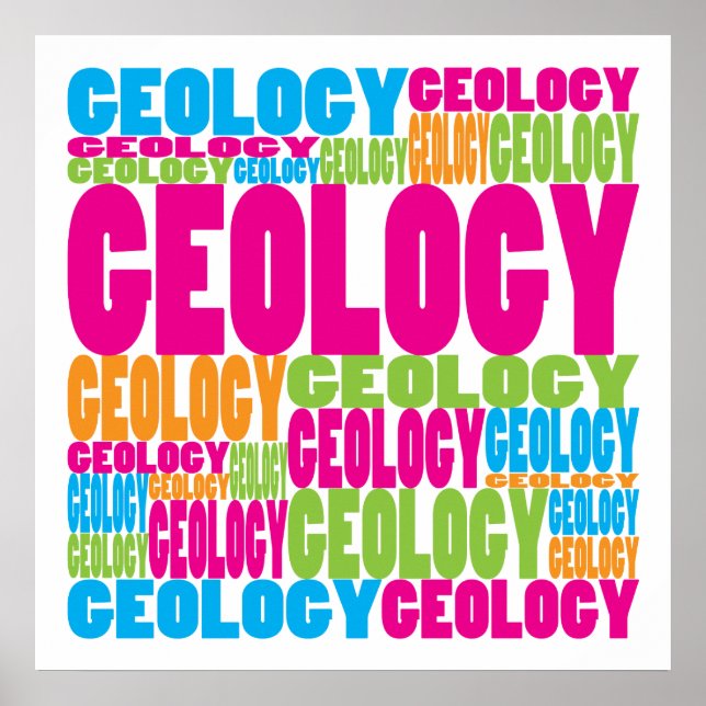 Colorful Geology Poster (Front)