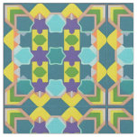 Colorful Geometric Abstract Pattern Fabric