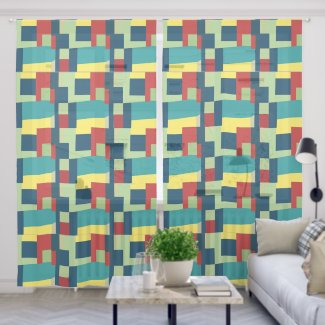 Colorful Geometric Abstract Pattern