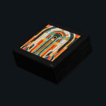 Colorful geometric art deco pattern 2 gift box<br><div class="desc">Beautiful colorful geometric art deco pattern with bright colors.</div>
