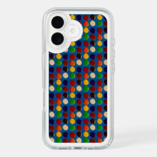Colorful geometric beads phone case