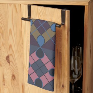 Colorful Geometric Diamond Pattern
