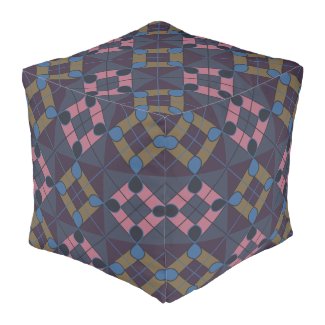 Colorful Geometric Diamond Pattern