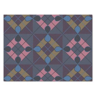 Colorful Geometric Diamond Pattern