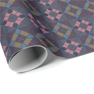 Colorful Geometric Diamond Pattern
