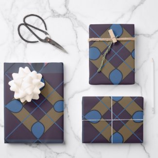 Colorful Geometric Diamond Pattern