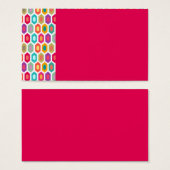 Colorful Geometric Ikat (Front & Back)