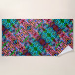 Colorful Geometric Mosaic Blanket