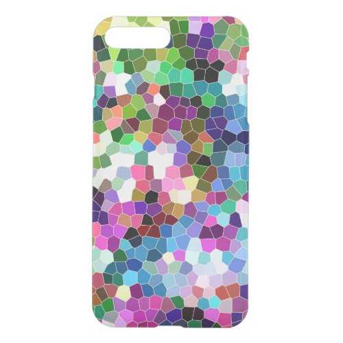 Colorful Geometric Mosaic Pattern iPhone 8 Plus7 Plus Case