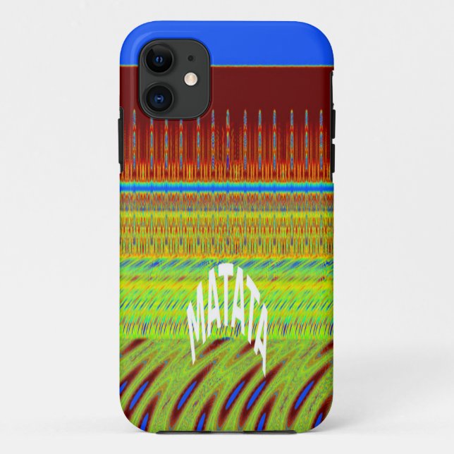 Colorful Geometric Motif Art Print Case-Mate iPhone Case (Back)