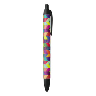 Colorful Geometric Pattern Design – Modern Stylish Pen