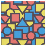Colorful Geometric Pattern Fabric