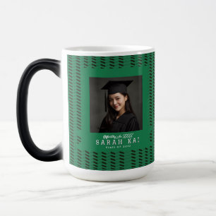 Colorful Geometric Pattern Graduate Coffee Color Morph Mug