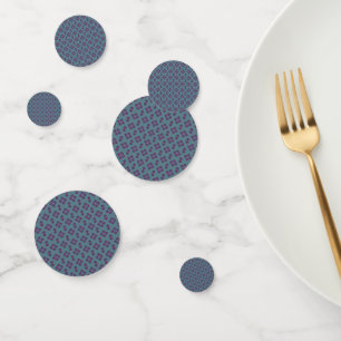 Colorful Geometric Pattern in Classic Retro Style Confetti