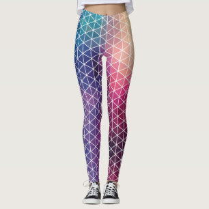 Colorful Geometric Pattern Leggings