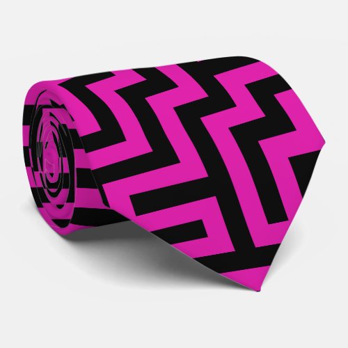Colorful Geometric Pattern          Neck Tie