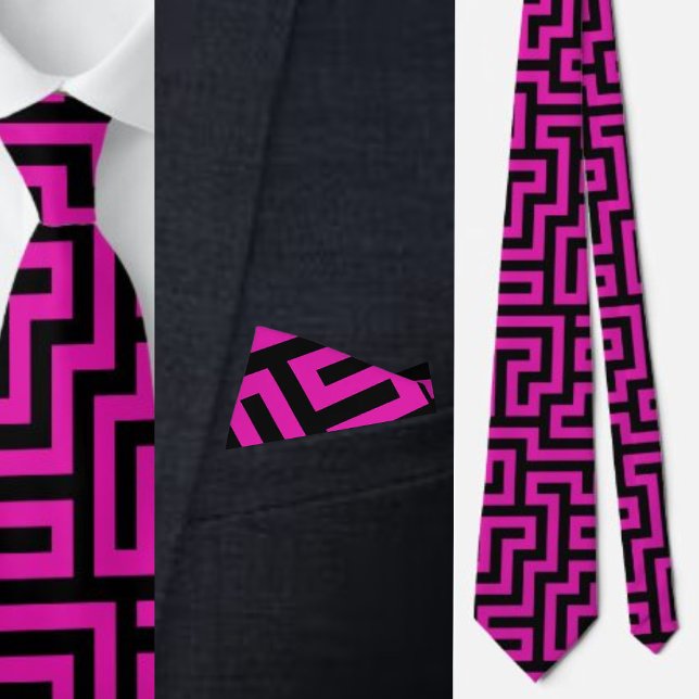 Colorful Geometric Pattern          Neck Tie (Creator Uploaded)