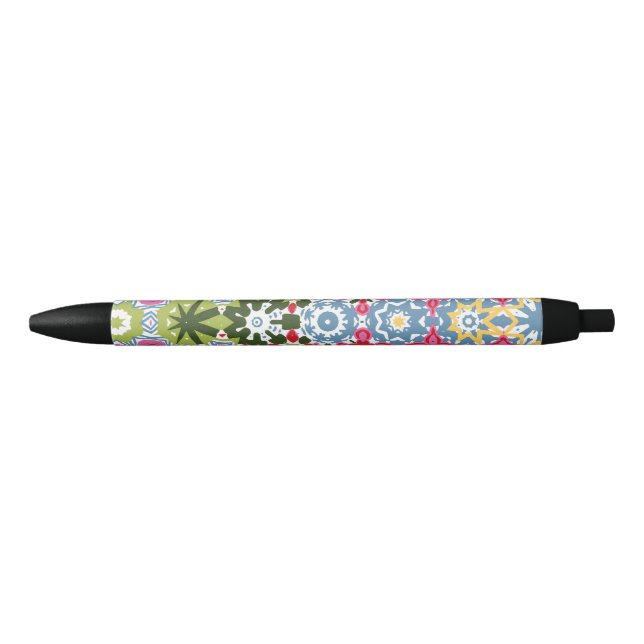 Colorful Geometric Pattern Pen (Front)