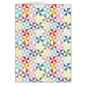 Colorful Geometric Pinwheel (Front)
