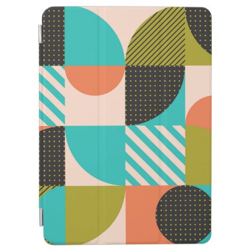 Colorful geometric Scandinavian style pattern iPad Air Cover