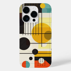 Colorful geometric shapes composition Case-Mate iPhone 14 pro case