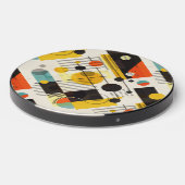 Colorful geometric shapes composition wireless charger  (Front 2)