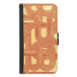 Colorful Geometric Vintage Abstract. Samsung Galaxy S5 Wallet Case