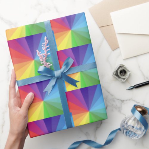 Colorful Geometric  Wrapping Paper