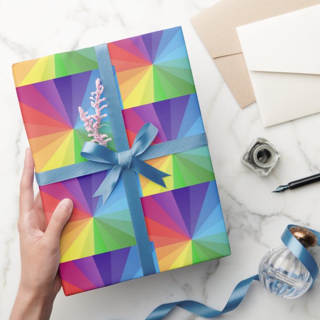 Colorful Geometric  Wrapping Paper (Gifting)