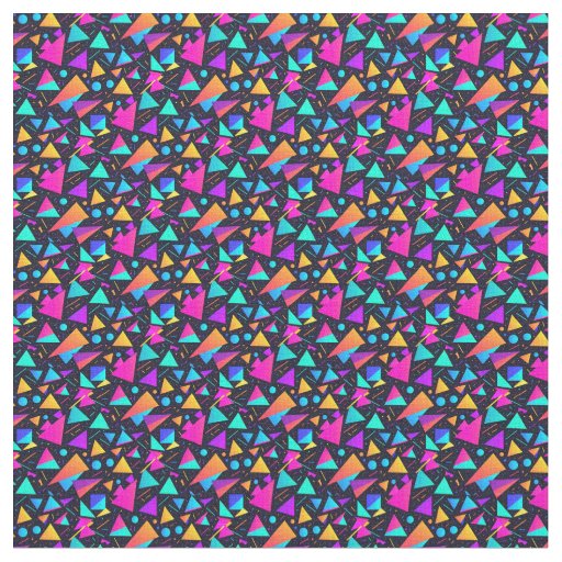 Colorful Geometrics Fabric
