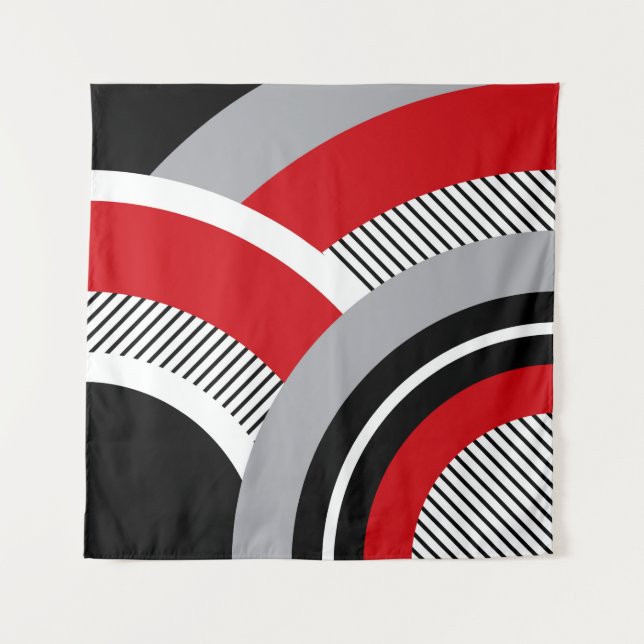 Colorful geometry tapestry (Front)