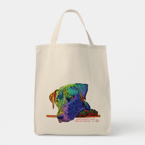 Colorful George Tote Bag