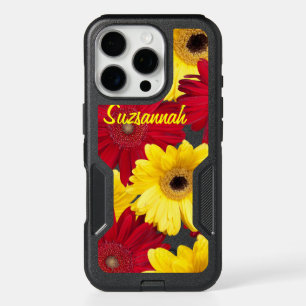 Colorful Gerber Daisy Close-Up Photos Template iPhone 16 Pro Case