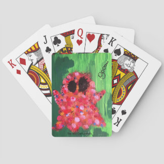 Colorful Ghost Poker Cards