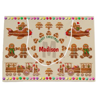 Colorful Gingerbread Cookies