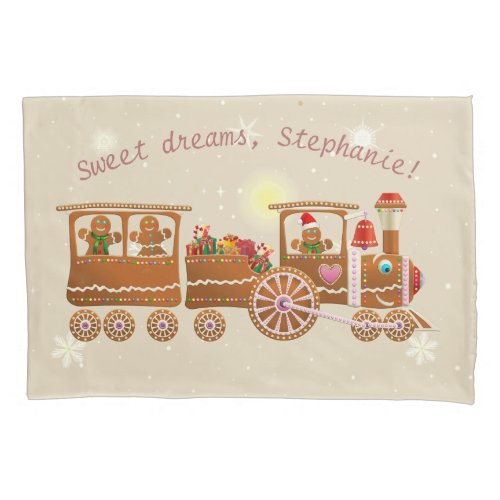 Colorful Gingerbread Cookies Pillowcase