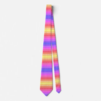 Colorful  Gingham Pattern Neck Tie