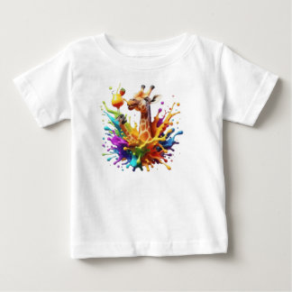 colorful giraffe baby T-Shirt